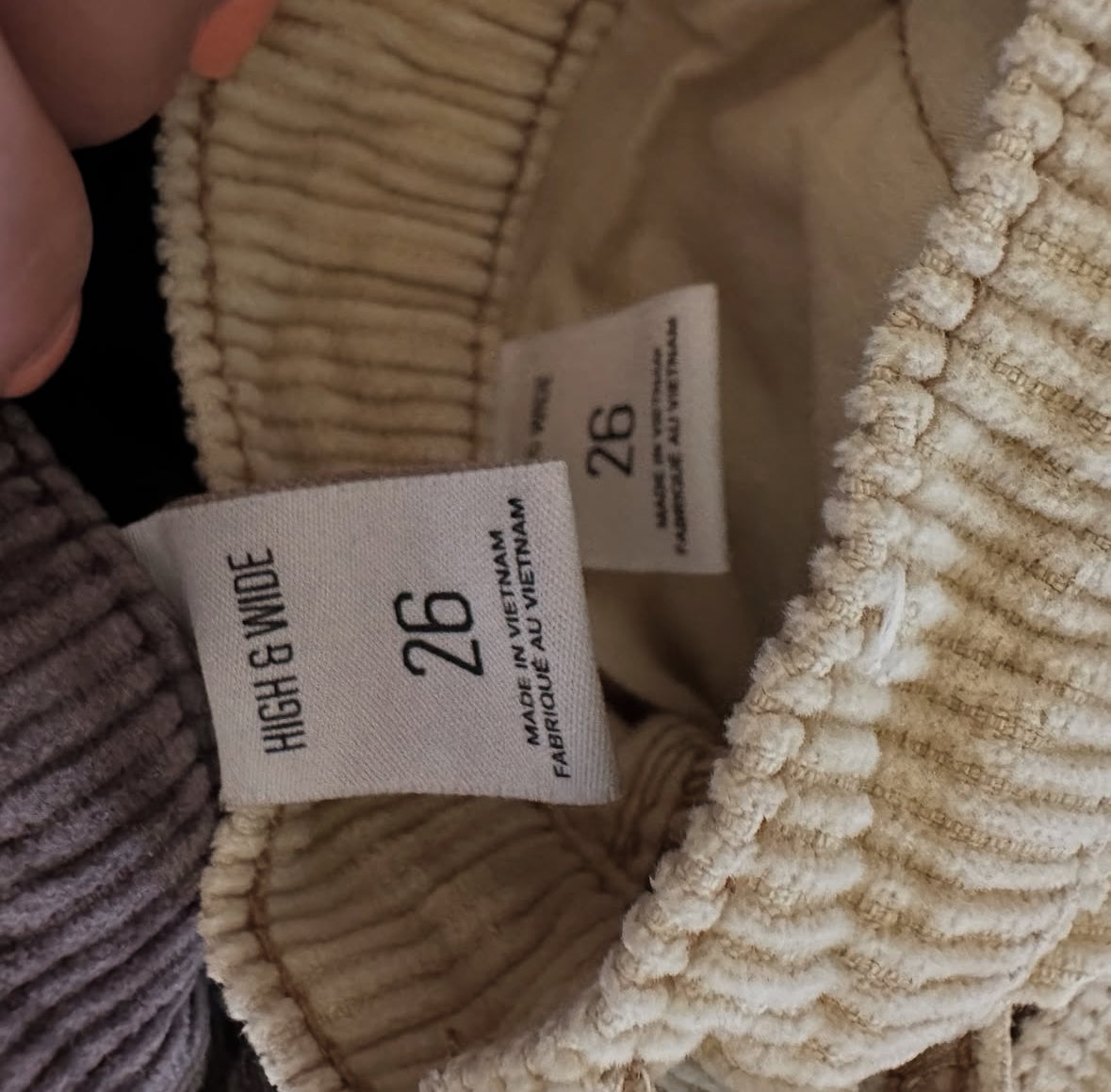 Women’s | Junior BDG corduroy pants bundle (2 pairs)