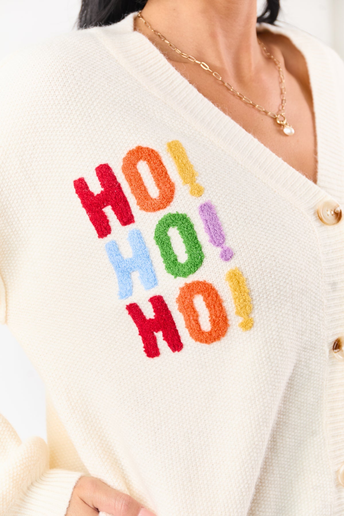 Ho! Ho! Ho! Cardigan pre-order