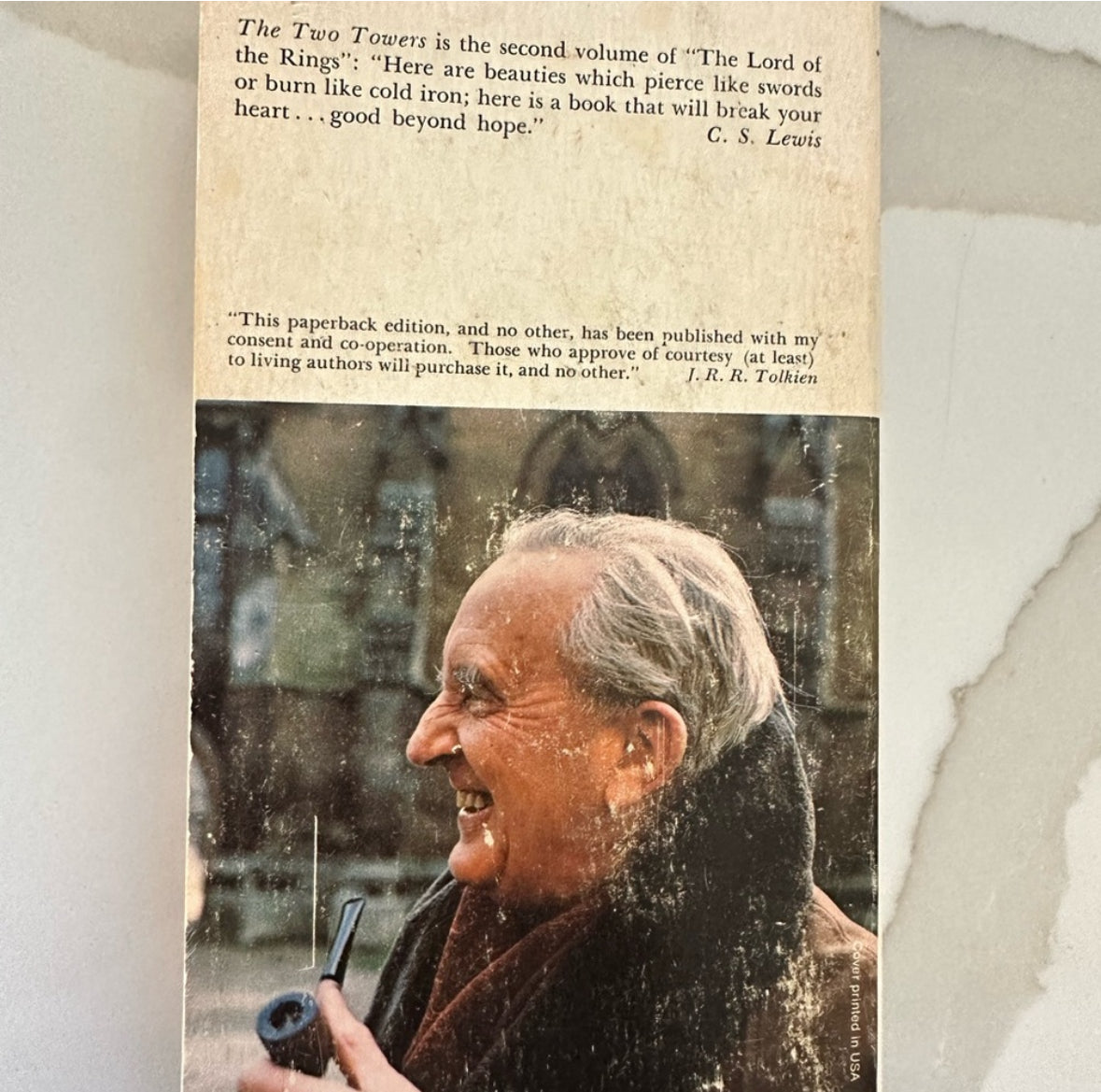 Vintage LOTR lord of the rings novel