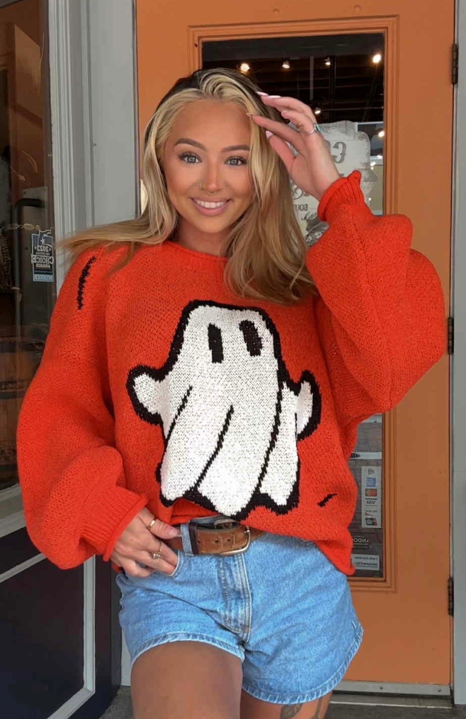 Ghostie Sweater - Ships late September/early Octe