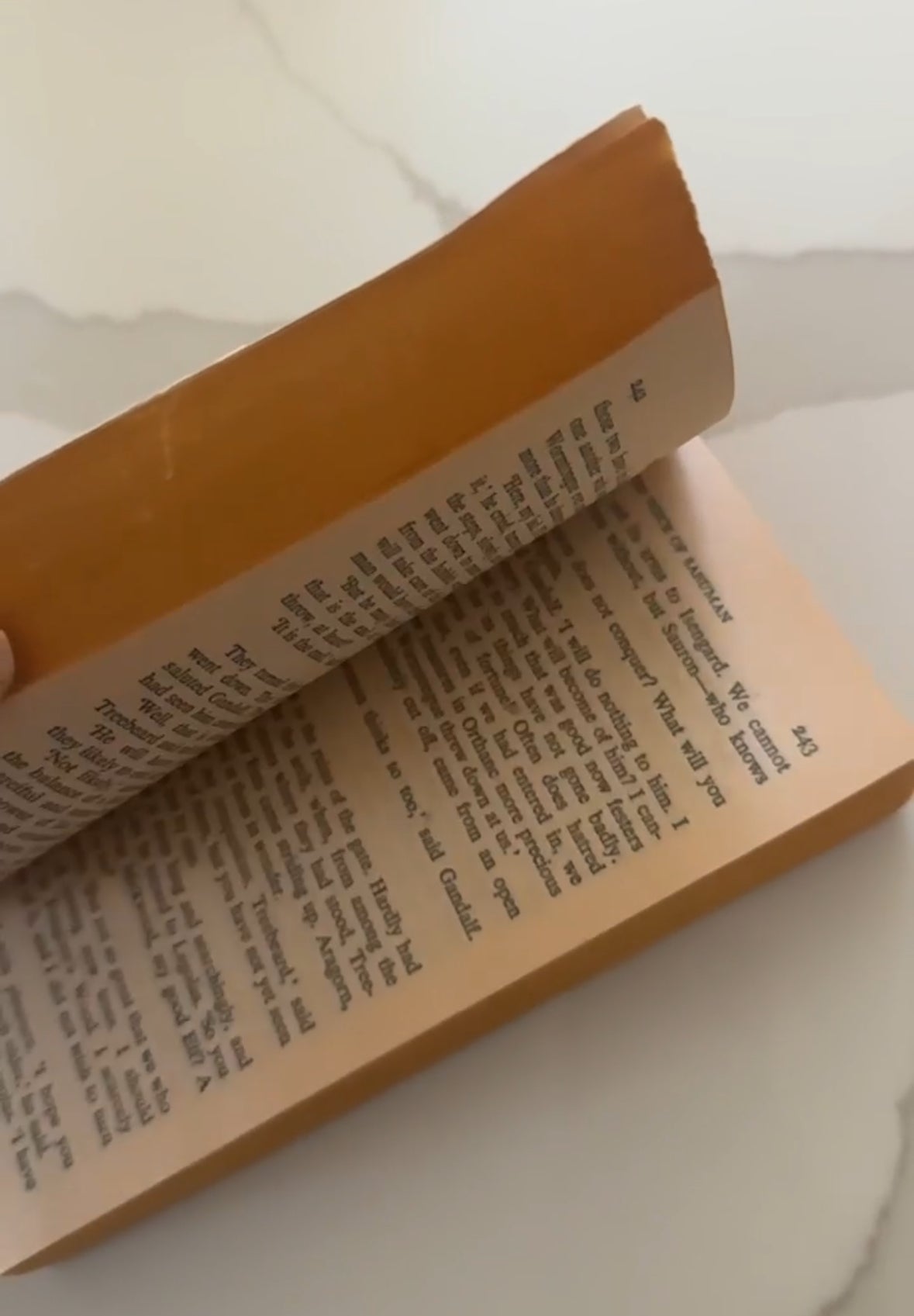 Vintage LOTR lord of the rings novel