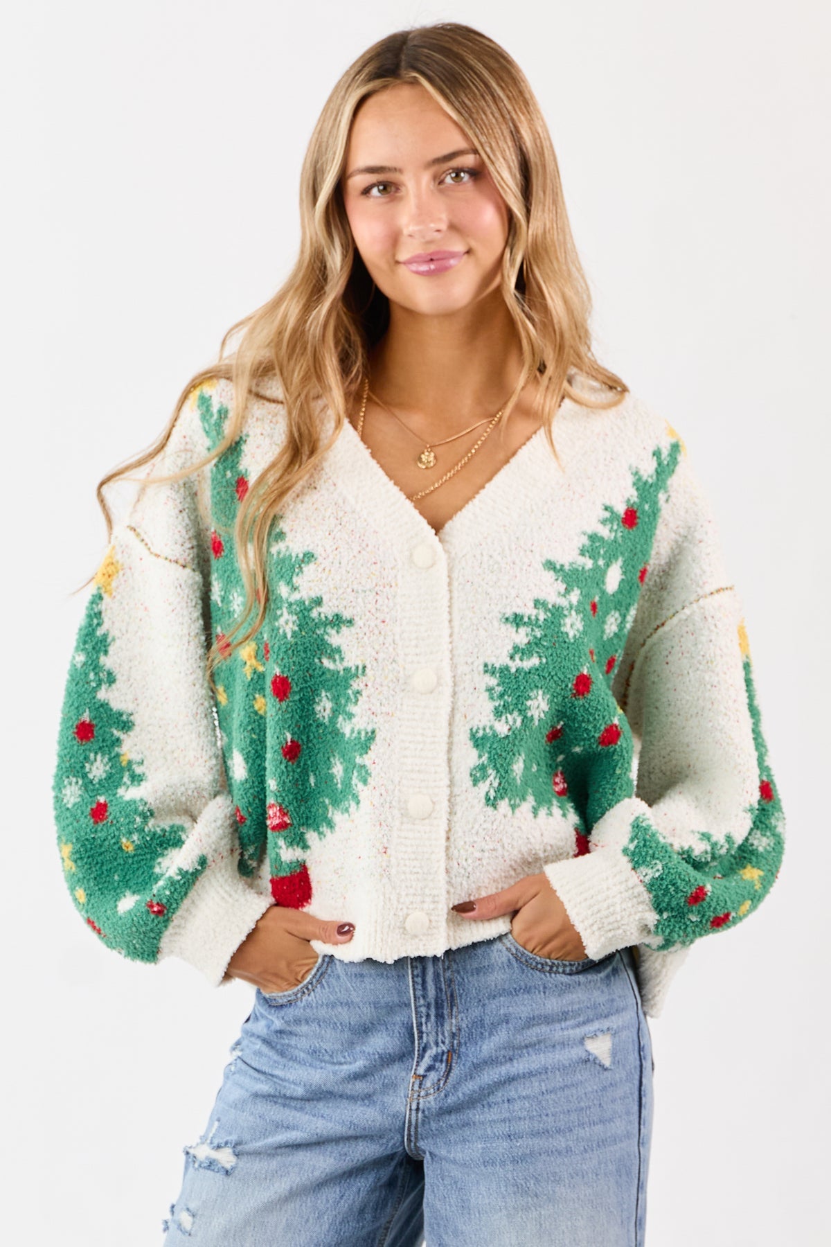 Merry Pine Cardigan pre-order
