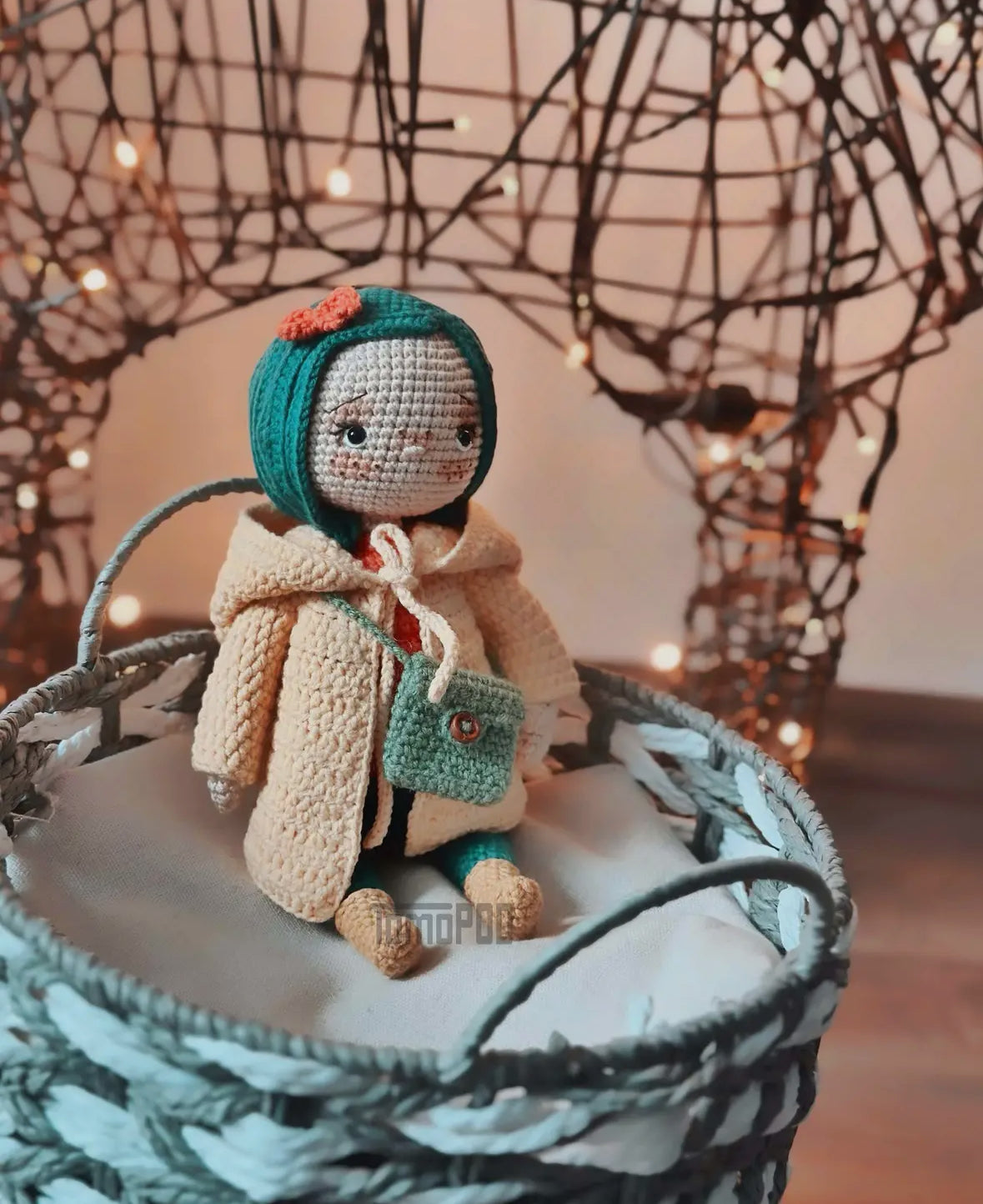 Crochet Coraline Doll - Ships late September