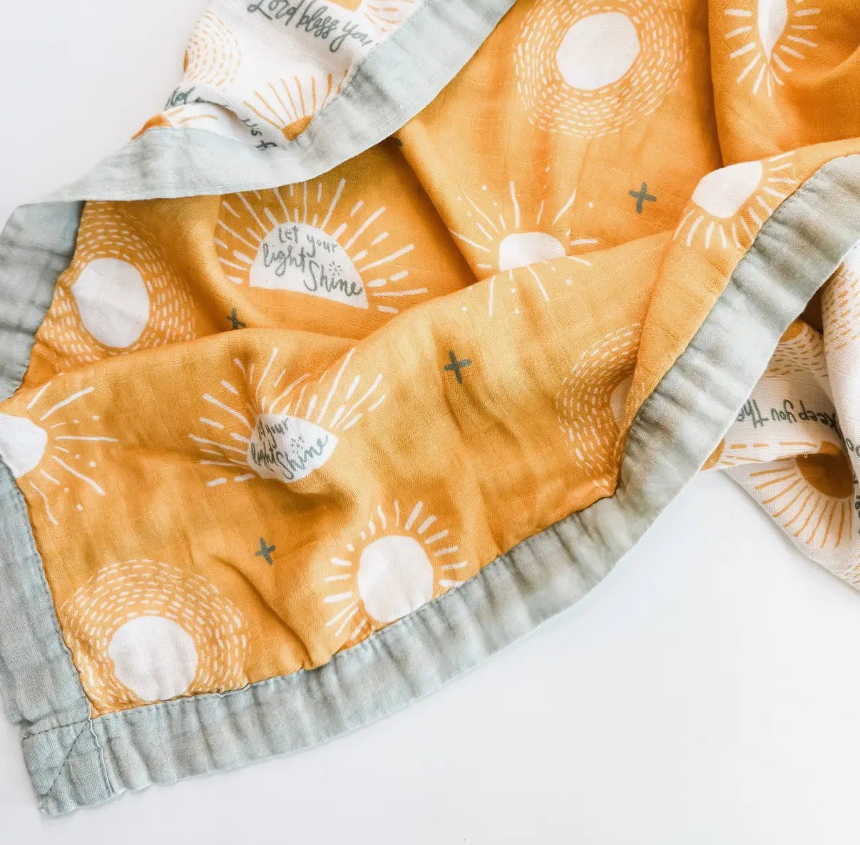 The Blessing Muslin Blanket ~ PRE-ORDER SHIPS MID MARCH