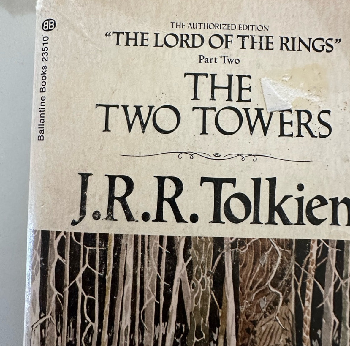 Vintage LOTR lord of the rings novel