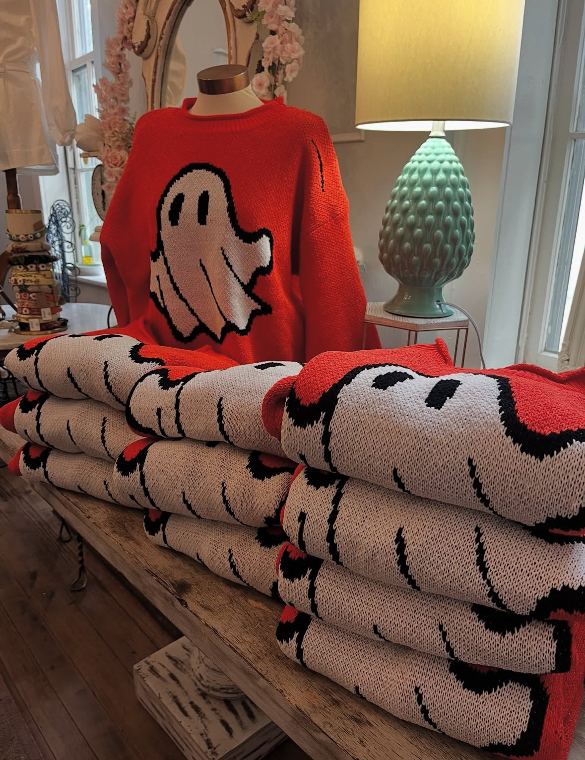 Ghostie Sweater - Ships late September/early Octe