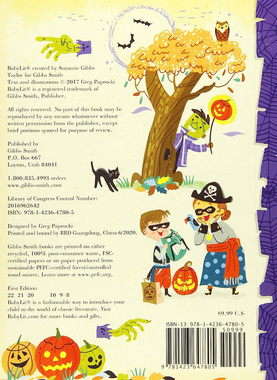 B is for Boo Board Book