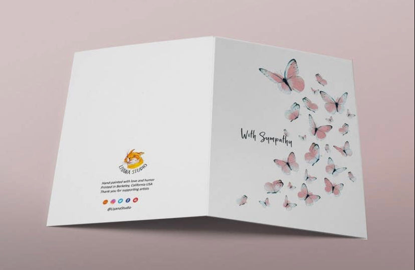 Butterflies Card