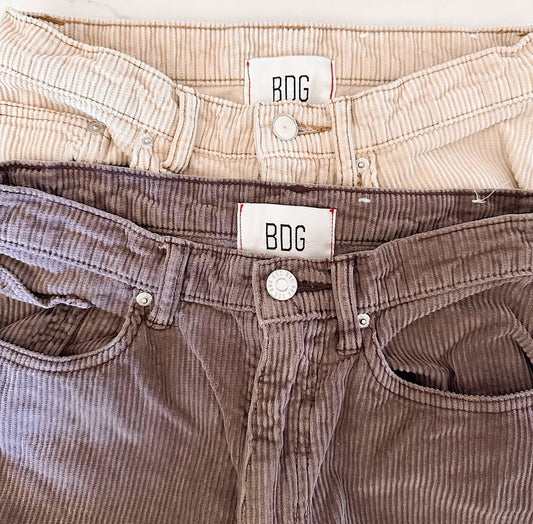 Women’s | Junior BDG corduroy pants bundle (2 pairs)