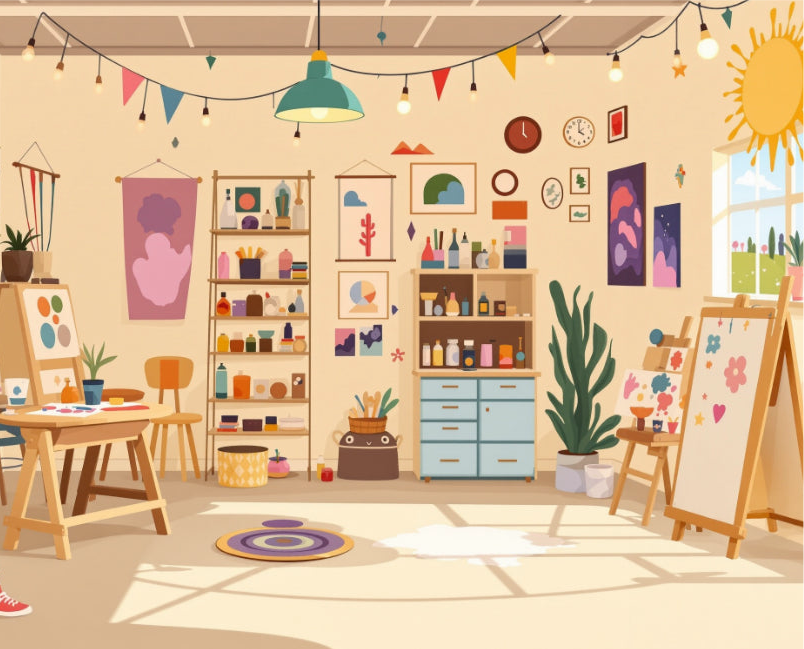 V & E's creativity studio: Fall Camp Series
