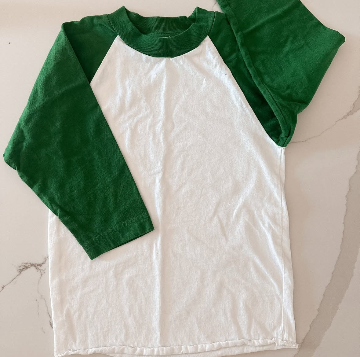 (2) Baseball style shirts