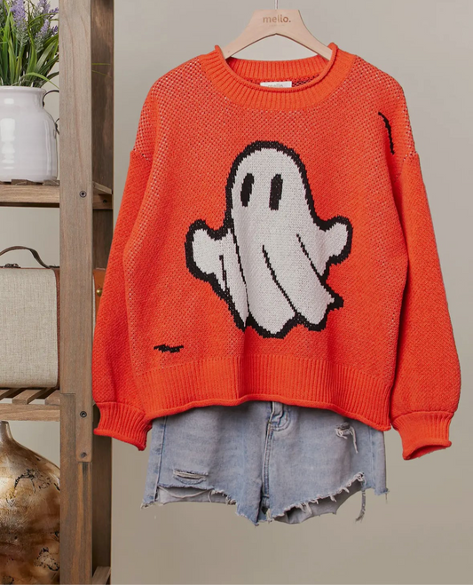 Ghostie Sweater - Ships late September/early Octe
