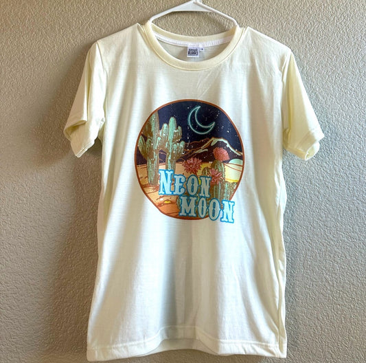 Women’s Neon Moon T-shirt NWOT
