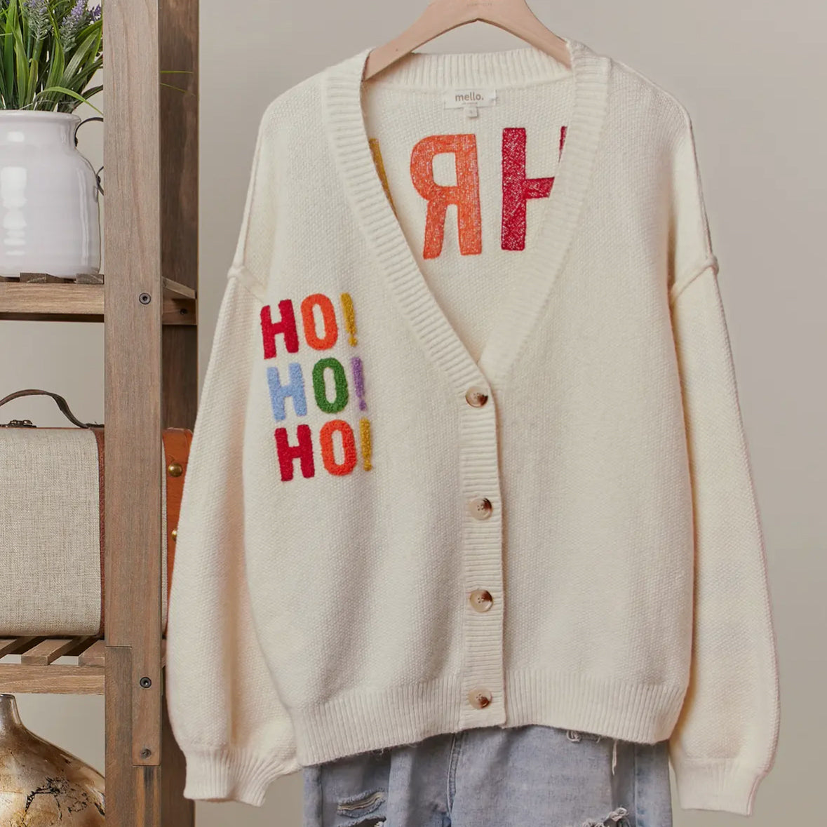 Ho! Ho! Ho! Cardigan pre-order