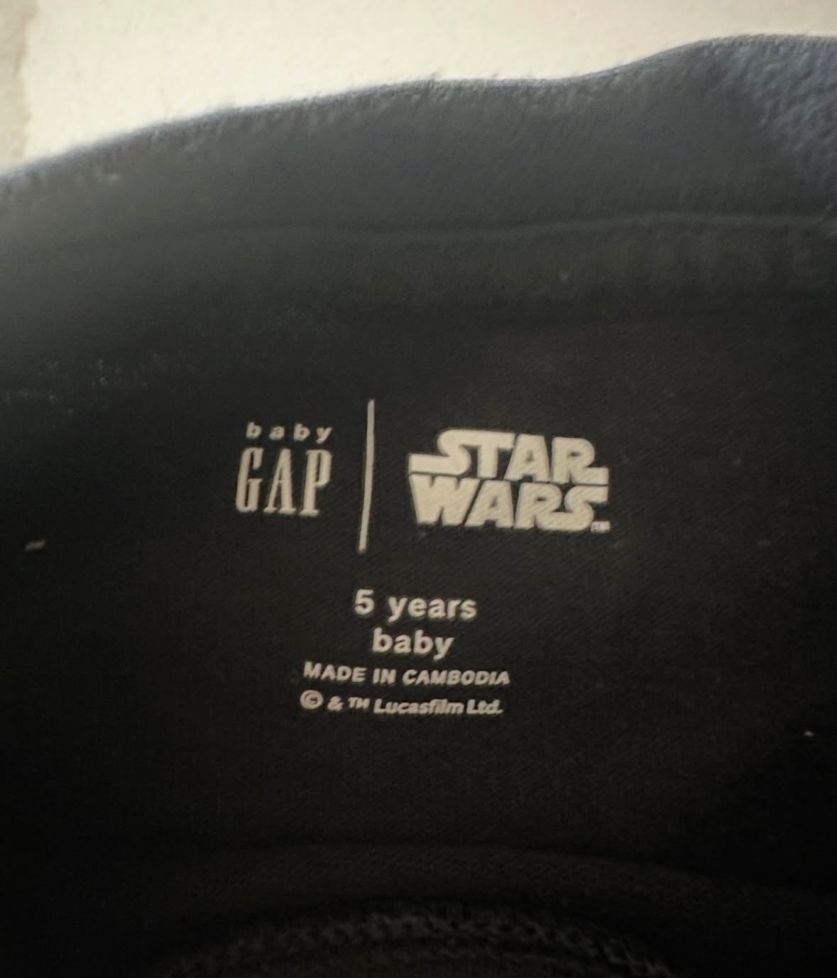 GAP Star Wars Tee size 5Y