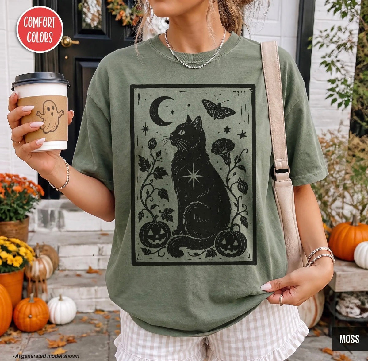 Witchy Cat T-Shirt PRE-ORDER ETA 10/11 pre-order closes Wednesday 9/24