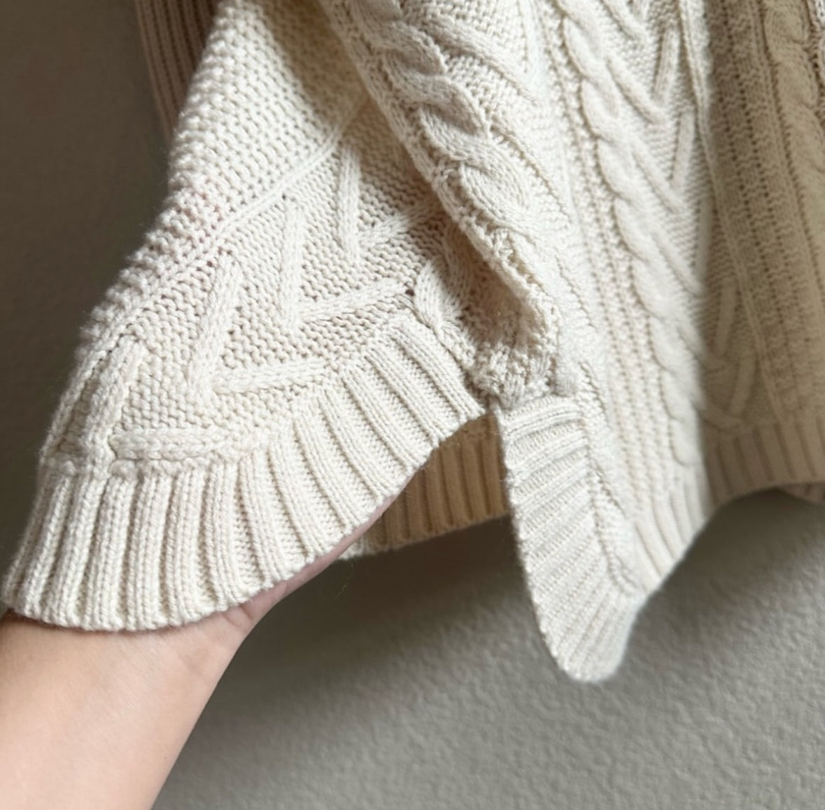 Women’s chunky sweater