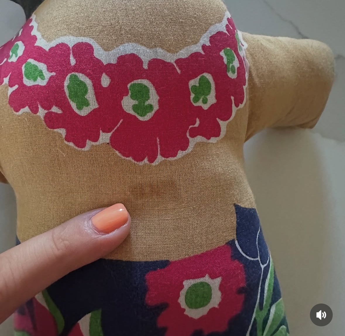 Hawaiian Huggables vintage 1970's Doll
