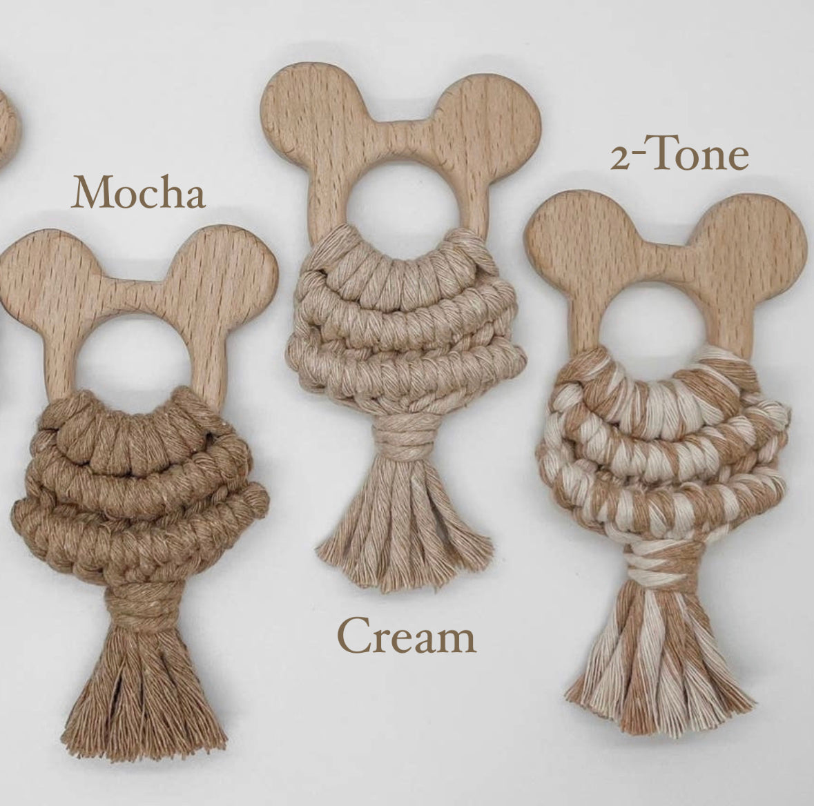 Macrame Mouse Teethers