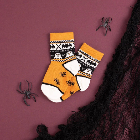 Vintage Halloween Sock by Olivia J