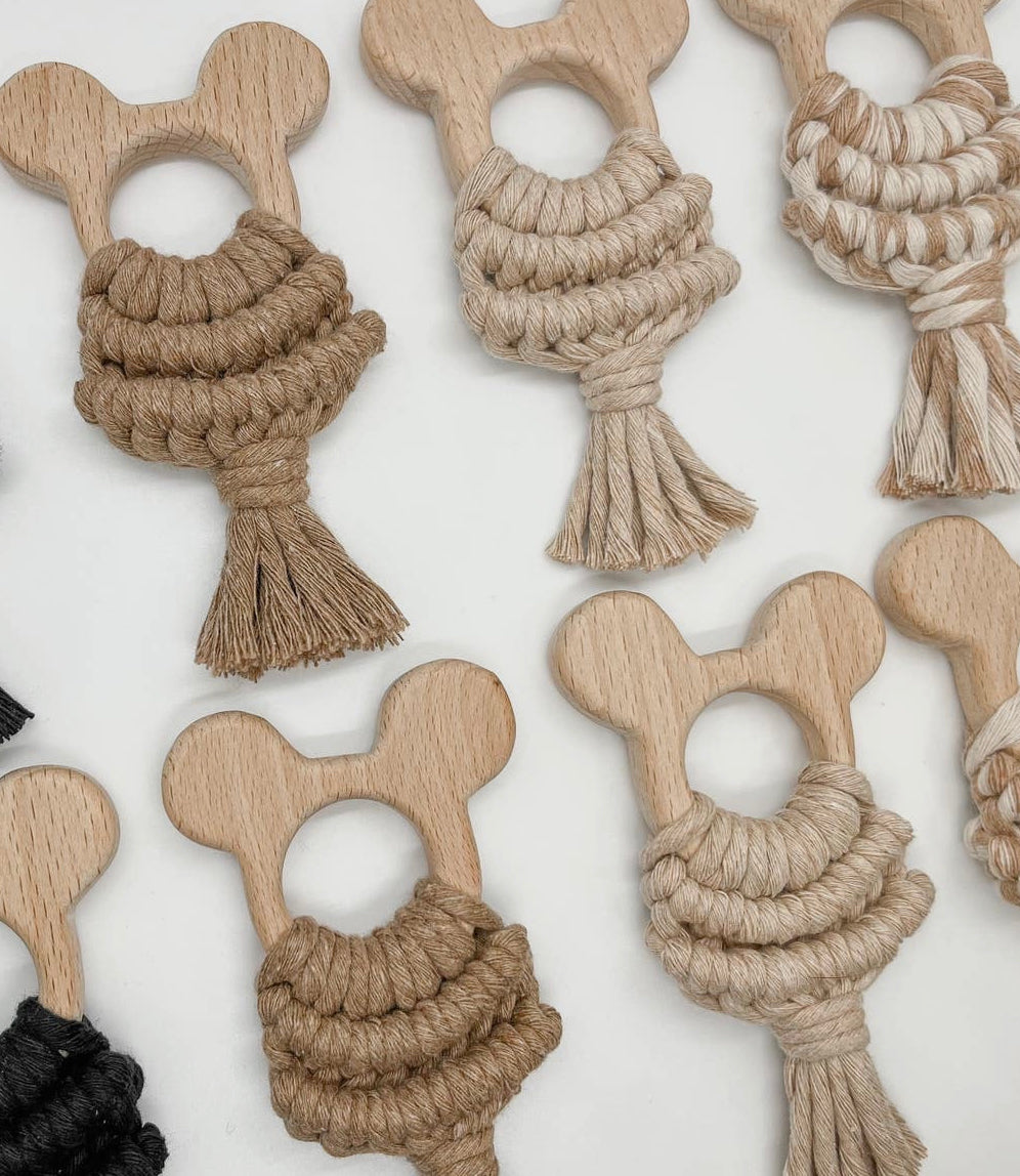 Macrame Mouse Teethers