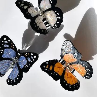 Jumbo Claw Clip ~ Butterfly / Angel Wings
