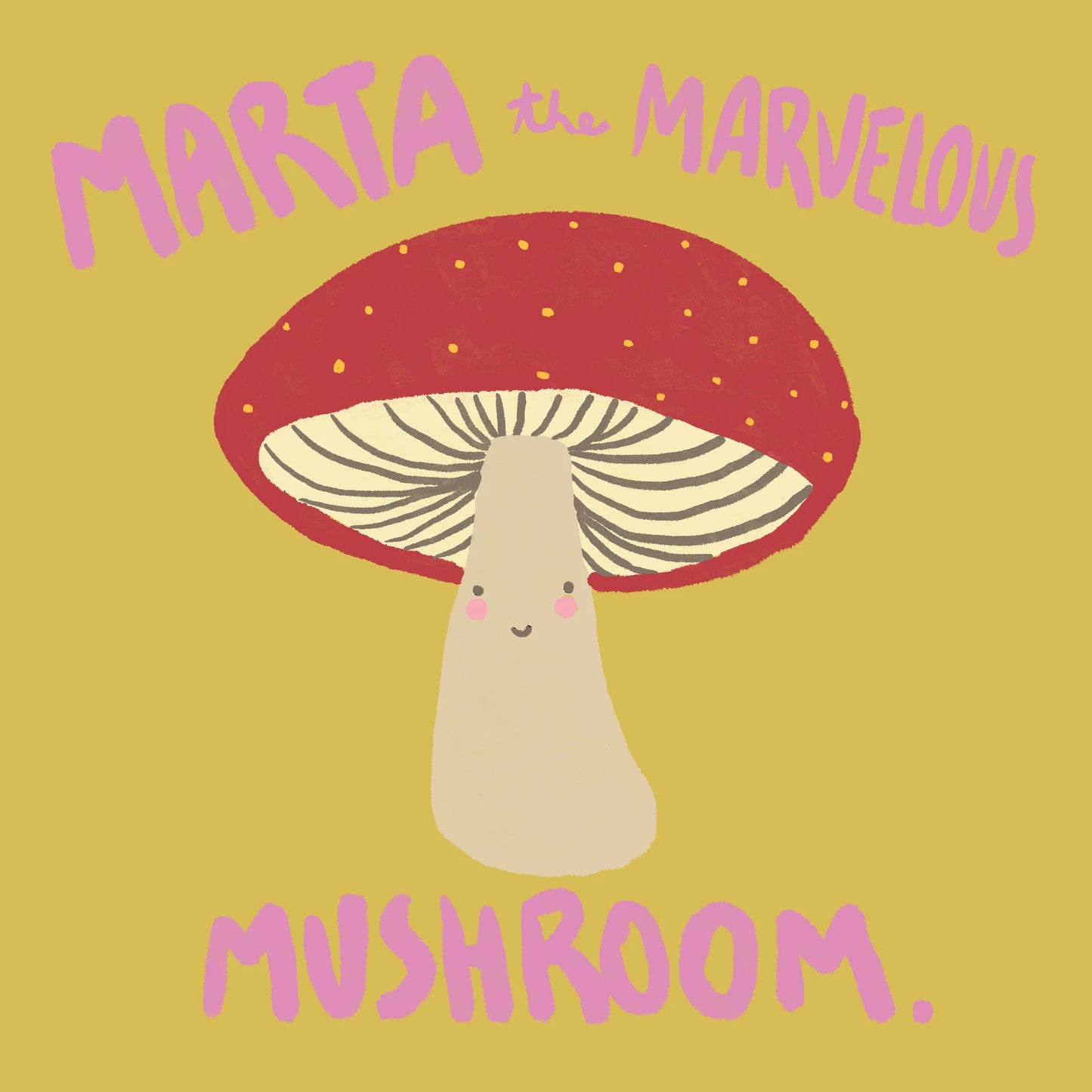 Marta the Marvelous Mushroom Sew Kit 🍄🧵