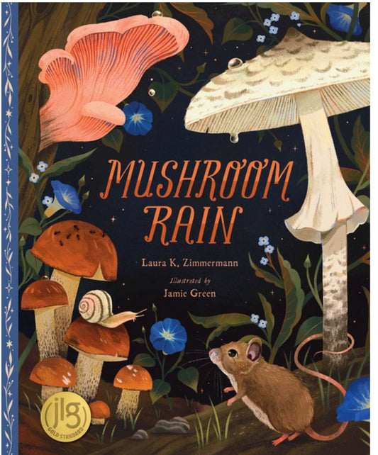 Mushroom Rain Hardcover Book